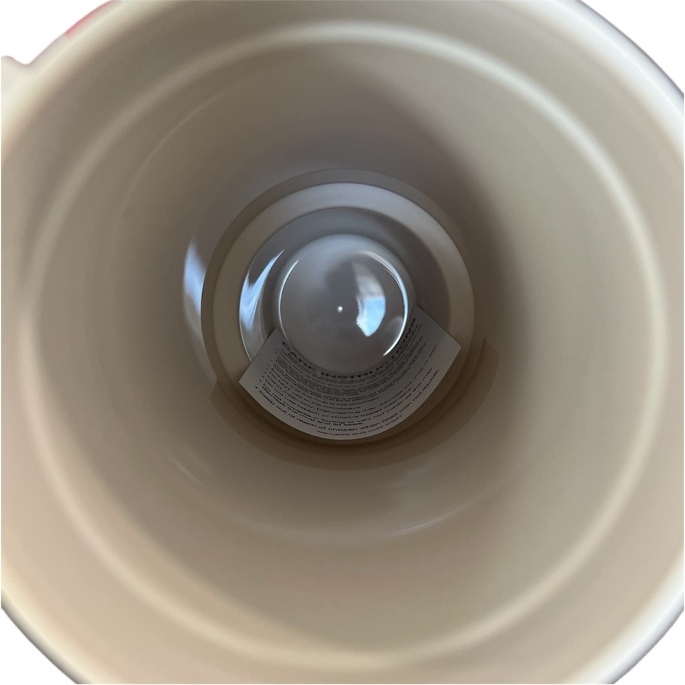 Poshmark Cream tumbler 40oz Travel Mug with Handle reseller - Picture 6 of 6
